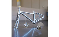 Lightweight Children's Bike Frame with Fork Non-Folding Kids' Bike Frame Set Long-Lasting Reliable