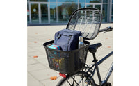 Bike Basket with Lid Easy Installation Rear Cycle Basket Heavy Duty for Students, Biking