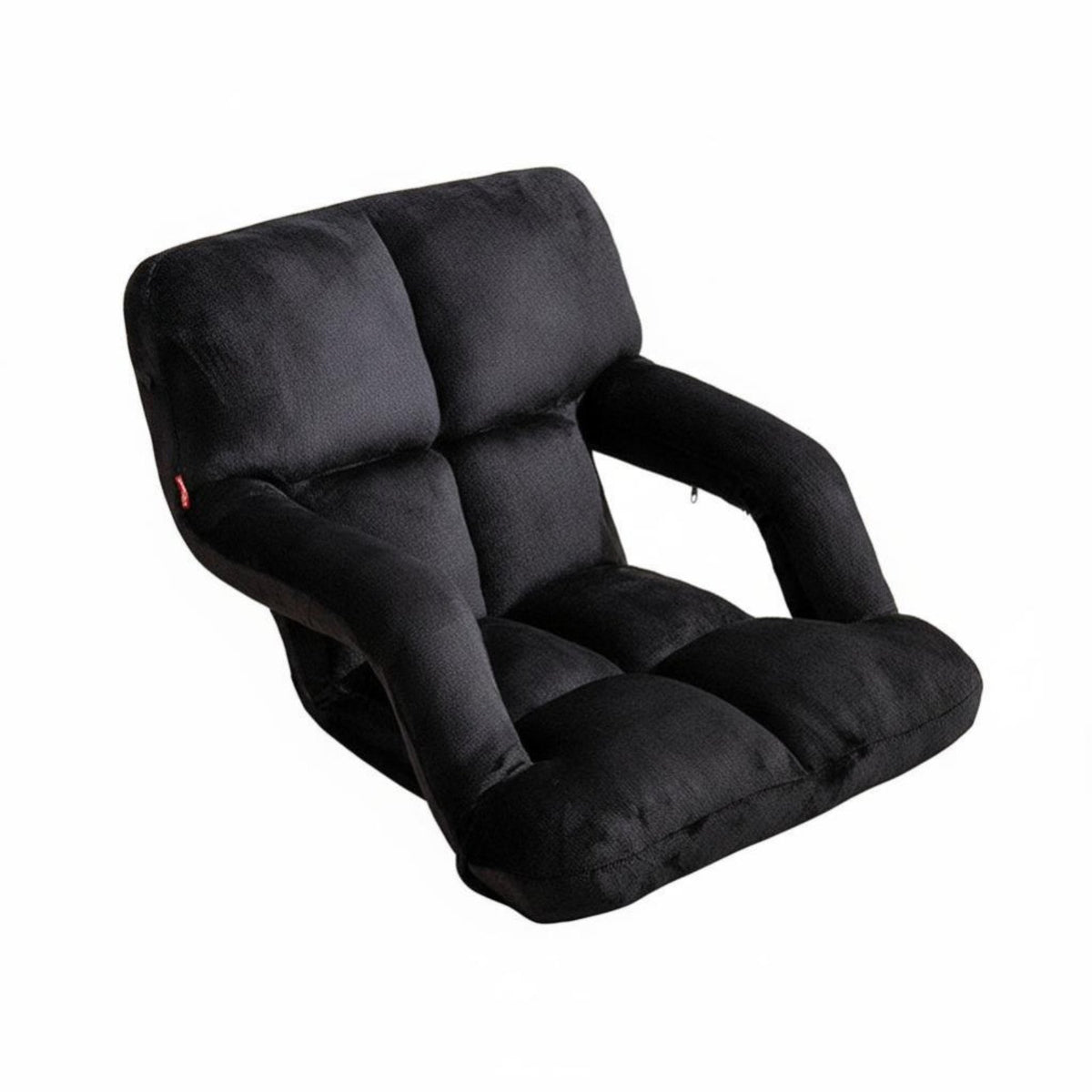 Nursingsupportive Foldable Lounger with Armrests Portable Adjustable spine supportrest Lounger Multi-Functional Lazy Sofa Padded padding for Children, Office Workers, Living Room, Playroom, perusing corner, Meditation