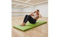 Triple-Fold Exercise Mat Carrying Handles Triple-Fold Exercise Mat  Easy to Carry for Children
