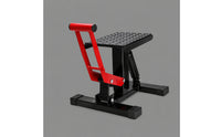 Hydraulic Motorcycle Repair Stand Rectangular Base Motorcycle Lift Stand Metal Shop Equipment