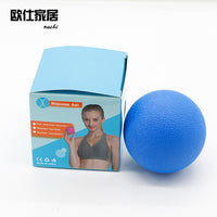 TPE Massage Ball Set for Muscle Relief - Single, Peanut, and Hockey Ball Options