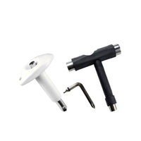 Skateboard T-Tool with Bearing Press Multi-Functional Skateboard Tool Kit Bearing Press Puller Portable T-Wrench Allall-in-1