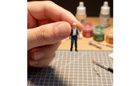 Miniature Man Miniature People Vivid Diorama Figure for Collectors, Dioramas