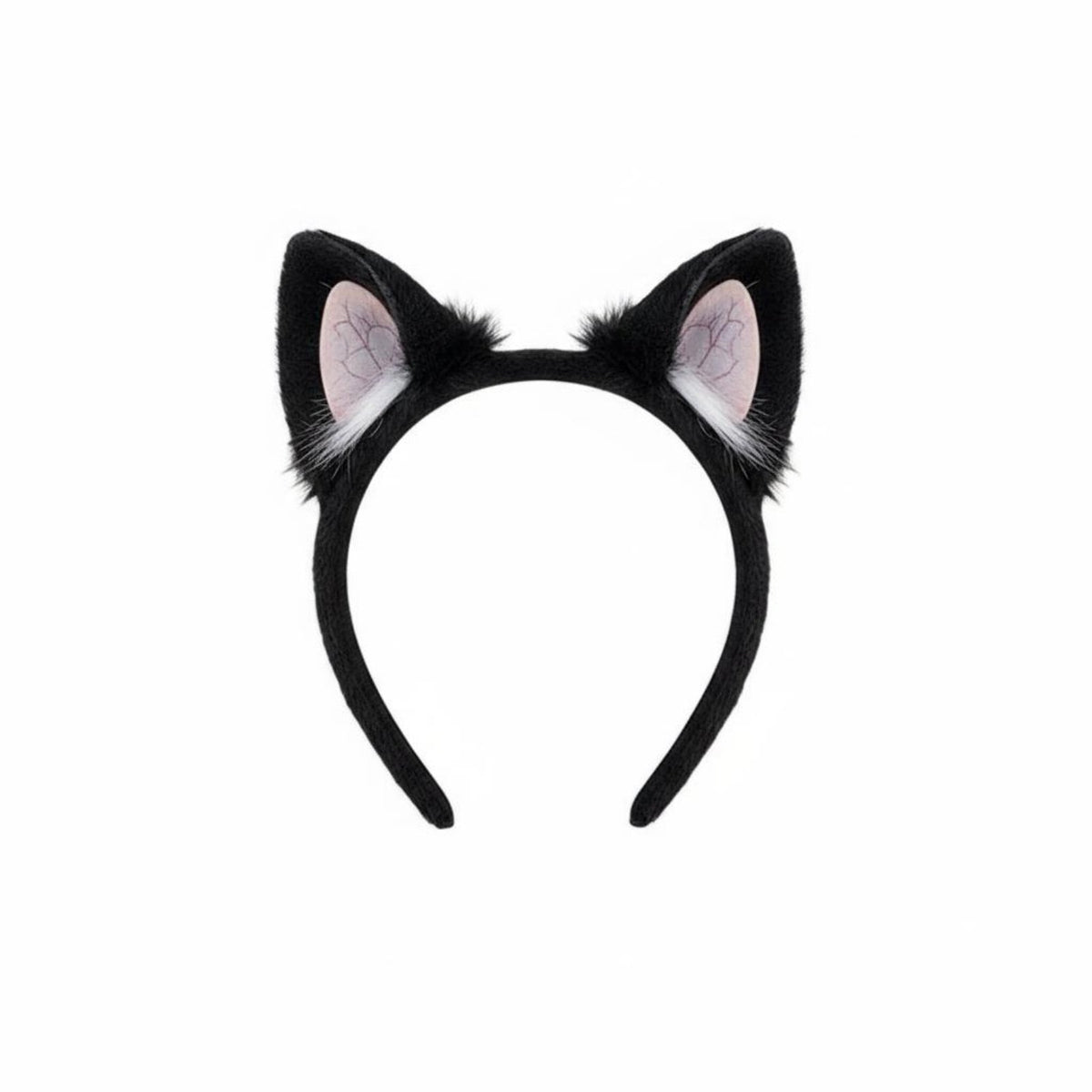 Cat Ear Headband Cute Design Faux Cat Ears Headband Furry Creature Ears Cute Design Cosplay Hair Hoop Soft & Comfortable