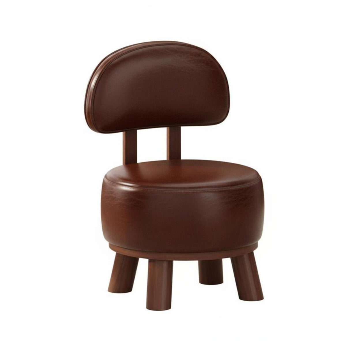 Padded padding Upholstered rolling Stool with support restrest 360-Degree Casters Low rolling Seat with support restrest adaptable Mobile Furniture Ergonomic Design for Children, Cleaners, Entryway, Living Room, Office, Household Chores