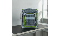 Pvc Backpack Anti Clear Bag with Front Pocket Translucent Backpack with Front Pocket for Technicians, Students, School