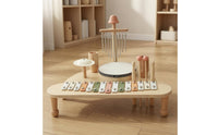 Wooden Musical Activity Wooden BasePercussion Toy Painted Kids Percussion Set
