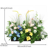 Synthetic Garden Floral Arrangement Wedding Flower Decor House Decoration for Event