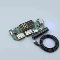 Lithium Battery Charging Module Digital Display USB Step-up Power Module