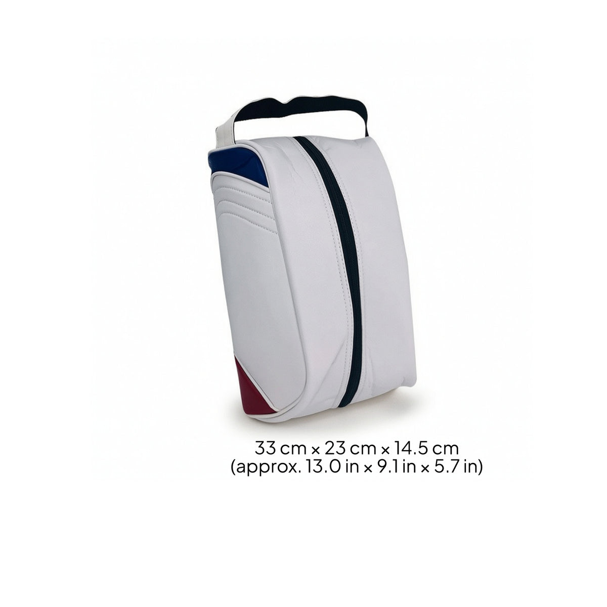 Compact Golf Shoe Bag Structured Shoe Bag with Handle Hard-Wearing Handheld for Travelers