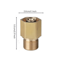 Pressure Washer Connector Easy Installation Hose Adapter Standard Coupler Car Automotive Cleaners