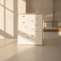 Jewelry Display Tray with Slots Padded for Jewelers, Collectors