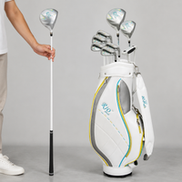 9 Golf Clubs Set for Men, Beginner Friendly Golf Club Package with Driver, Hybrid, Irons, Putter & Bag