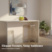 Nordic design Clear High Stool Transparent Design Bar Chair Modern Aesthetic Home Furniture Easy to Clean for Decor aficionados, Cafe Owners, Homeowners, Counter, Restaurant, Kitchen Island, Lounge