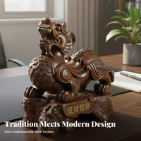 Feng Shui Wealth-Attracting Creature Decoration Auspicious Symbol Wealth-Attracting Creature Statue Feng Shui Statue Intricate
