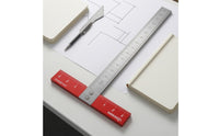 90 Degree Square Ruler Clear Markings Drafting Tool for Drawing Work