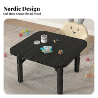Early Learning Small Square kids' Table Multi-Functional children's Furniture Sturdy Construction Play Desk Stable construction for Preschoolers, young children, Parents, Kindergarten, Daycare, Classroom, play area