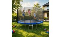 16 Ft jumping bed Thick Foam Padding Round jumping bed Tear-Resistant Play Equipment for Backyard