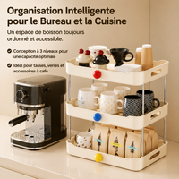 desktop storage rack