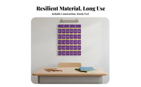 Large Pockets Classroom Phone Holder Long-Lasting Material Classroom Cell Phone Holder Easy to Hang for Office Workers, Library