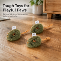 Interactive Electronic Squeaky Mouse Cat Toy for Indoor Play