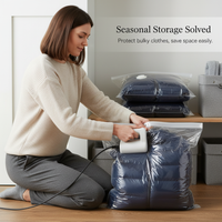 Taile Vacuum Storage Bags for Clothes, Quilts, and Travel - Thickened Compression Organizer