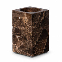 Lavatory Counter Organizer Marble Look Countertop Organizer Polished Accessory for Vanity