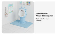 Easy to Clean Boys Standing Urinal Material Boys Training Urinal Splash Guard Toddler Standing Potty Adjustable Height for Toddlers