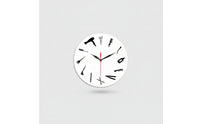 Barber Wall Clock Decorative Wall Clock with Silent Movement Round for Barbers