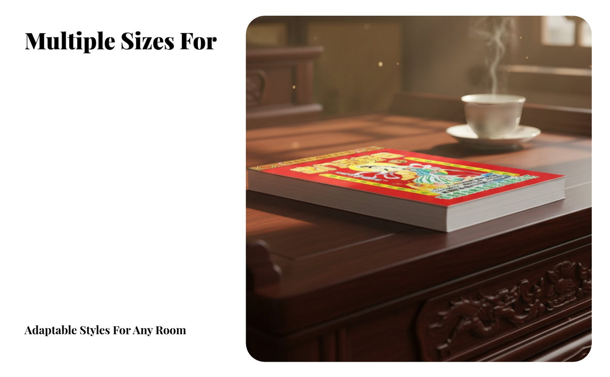2026 Chinese Calendar, Large Wall Almanac, Traditional Tear-Off Design, Home Decor