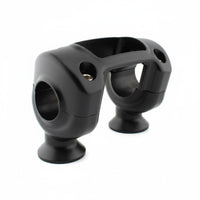 1.25 Inch Riser Heavy Duty Metal  Handlebar Riser Wear Resistant Handlebar Clamp Mount for Motorcycle Enthusiasts, Repair Shop