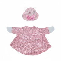 Whimsical Design Sequin Goose Outfit Set Eye-Catching Porch Goose Clothes Creative Gift Statue Clothing Weather-Resistant for Garden, Patio