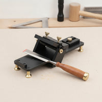 Precision Straight Sharpening Guide Slimline Blade and Plane Sharpening Jig Adjustable Plane Iron Honing Jig Metal for Woodworkers, Craftsmen, Woodworking, Workshop