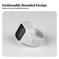 Portable Digital Band Counter Manual Reset Digital Finger Counter Power Saving for Knitters, Muslims, Knitting, Prayer
