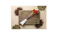 Rust Resistant Wild Vegetable Digging Shovel Single-Piece-Piece Forged Stainless Steel Garden Shovel Long-Lasting Garden Hand Trowel Portable for Gardeners, Beachcombing