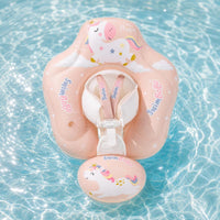 Underarm-Style Baby Swimming Flotation Device Inflatable Baby Buoyancy Aid with Seat Safe Infant Pool Buoyancy Aid Supportive for Toddlers