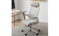 Mesh-Backed Office Chair Headrest Cushion Strap Attachment Office Chair Neck Pillow PP Cotton Filling Neck Support Cushion Dustproof Mesh-Backed
