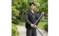 Grass Trimmer Harness with Side Pad Heavy-Duty Brush Eater Harness Lawn Mower Shoulder Strap Comfortable Universal