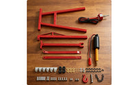 1/10 Scale Garage Set Rc Engine Hoist Easy Assembly Rc Engine Crane for Workshop Scene