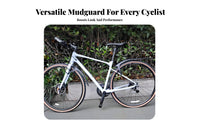 Cycling Bike Mudguard Widen Design Cycling Bike Mudguard Set Front and Rear Mudguards Adjustable Front and Rear Mudguard Set