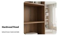 Entire-Wall Bookcase Open-Shelf Planned Book Storage Large Capacity Shelving Unit for Homeowners, Professionals, Home Library, Study Room, Office