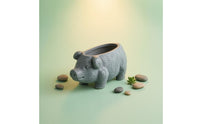 Piggy Planter Open Top Pig-Shaped Planter Small Plants