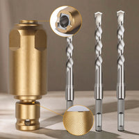 Impact Electric Wrench Adapter with Long-Lasting Square Shank Drill Adapter Sturdy Attachment Quick-Connect for Home Repair