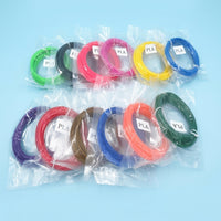 Filament Refill, Standard PLA Material for Artists Creative Drawing, Multicolor Colors, 1.75mm Diameter, 5 Meter Length, Vacuum Packed