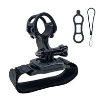 Adjustable Flashlight Holder with Wrist Strap Articulated Wrist Flashlight Holder Long-Lasting Comfortable for Climbers, Hiking, Camping