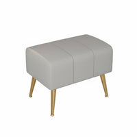 Light Luxury aesthetic Narrow Shoe-Changing Stool Space-Saving Entryway Seating Modern Design Upholstered Bench paddinged Seat for Apartment Dwellers, Homeowners, Families, Hallway, Mudroom, Living Room, Bedroom