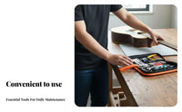 Multi-Functional Guitar Maintenance Repair Kit Portable Guitar Setup Tool Set Great Gift for Luthiers, Guitarists, Workshop, Home, On The Go