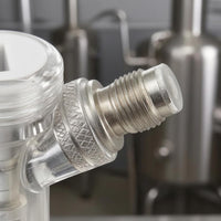 Beer Keg Quick Connector Slotted Opening Spherical Lock Beverage Connector Easy to Install Ball Lock Disconnect