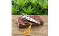 Stainless Steel Jaw Harp with Storage Box Compact Jaw Harp Traditional Folk Instrument Portable for Collectors